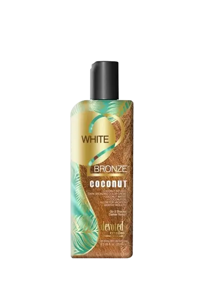 White 2 Bronze Coconut zonnebank creme